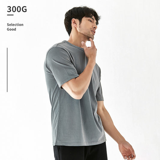 Spencer – T-shirt en Coton Épais à Manches Courtes