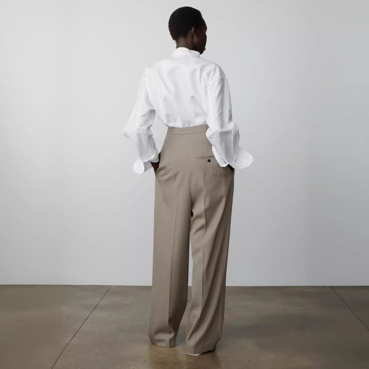 Caroline – Pantalon Large Décontracté pour Femme