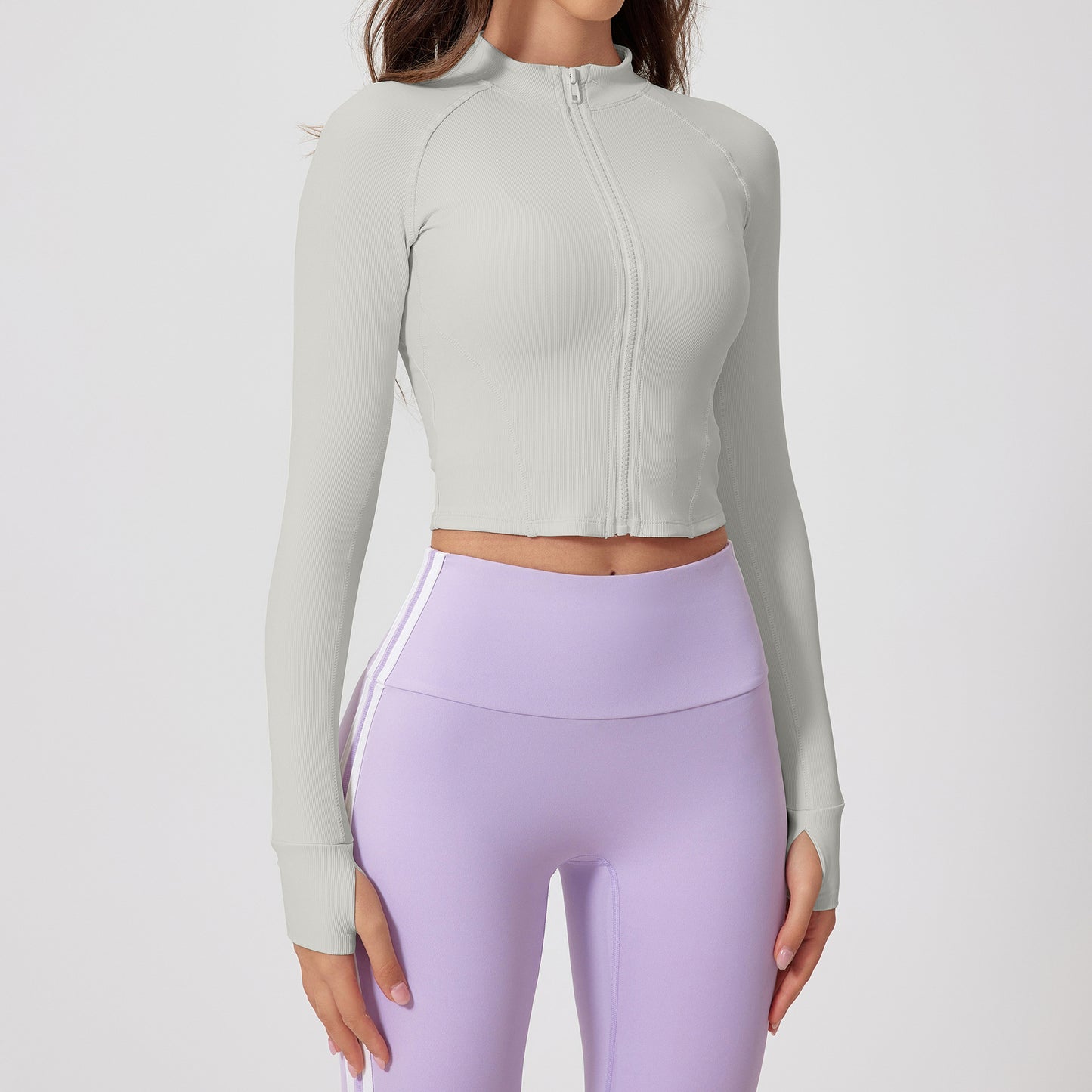 Louise – Veste Zippée Sensation Nue