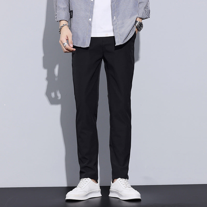 Denis – Pantalon Droit Slim Décontracté pour Homme