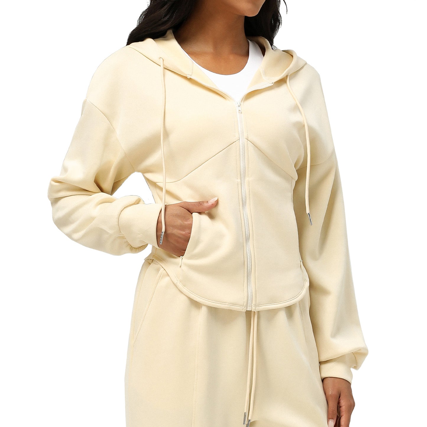 Helen – Veste de Yoga Ample avec Poches pour Femmes