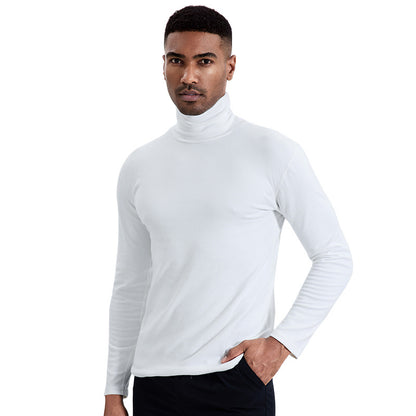 Brian – T-shirt à col roulé pour hommes à manches longues