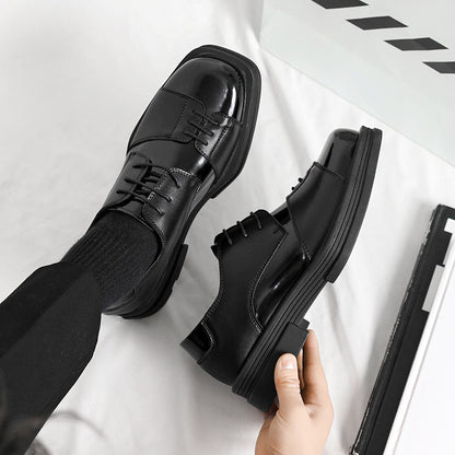 Donald – Chaussures en Similicuir Style British Rétro Coréen pour Hommes
