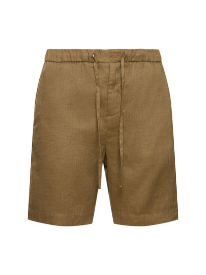 Ben – Shorts en Soie de Glace Japonaise Couleur Unie