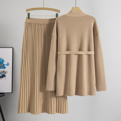 Miranda – Ensemble Mode Jupe Longue Plissée