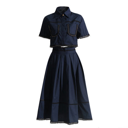 Anne – Ensemble Deux Pièces Court pour Femme