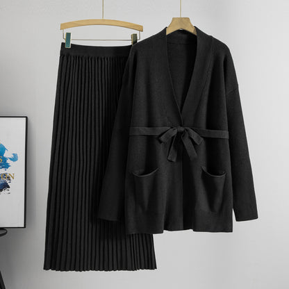 Miranda – Ensemble Mode Jupe Longue Plissée
