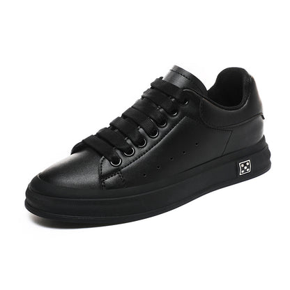 Kenny – Chaussures Décontractées en Cuir Vegan Blanc Doux pour Homme