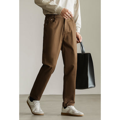 Malcolm – Jeans Élastiques de Style Américain