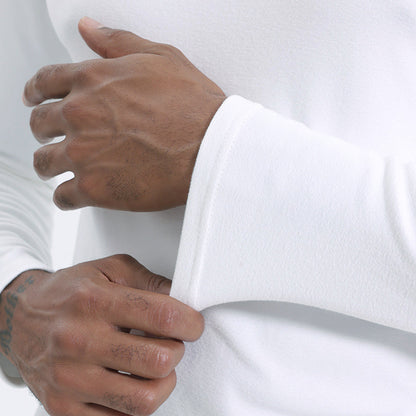 Brian – T-shirt à col roulé pour hommes à manches longues