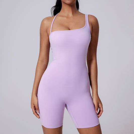 Megan – Combinaison de Sport Asymétrique