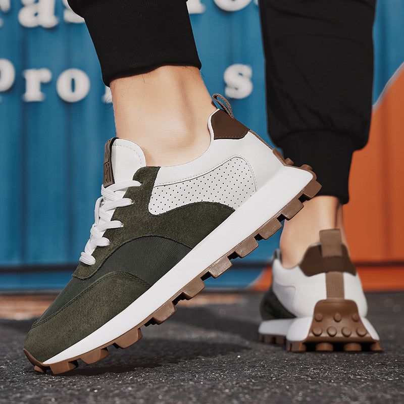 Leonard – Chaussures de Sport Décontractées en Cuir Vegan pour Hommes