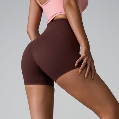 Abigail – Shorts de Yoga à Taille Haute