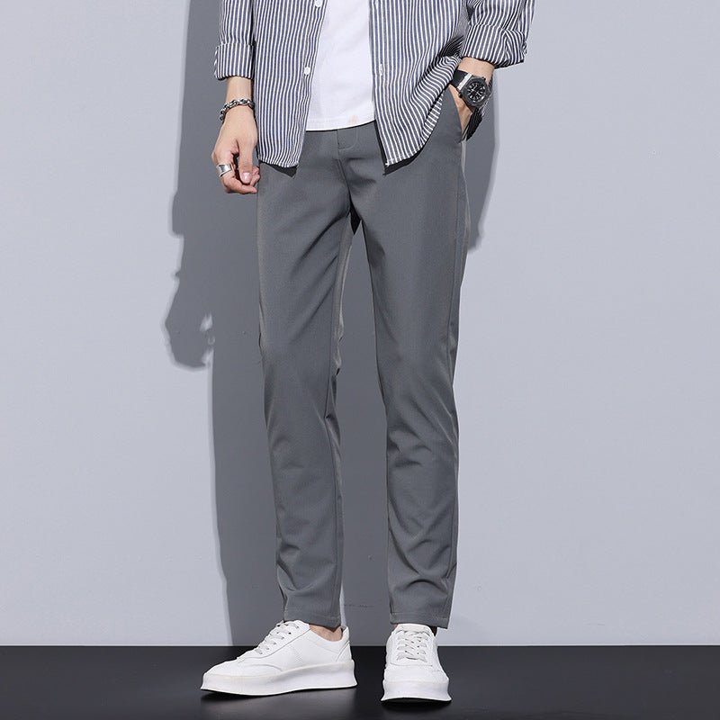 Denis – Pantalon Droit Slim Décontracté pour Homme