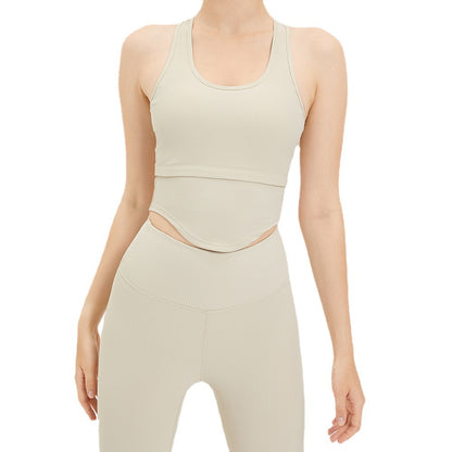 Lauren – Débardeur d'Exercice Respirant en Forme de U