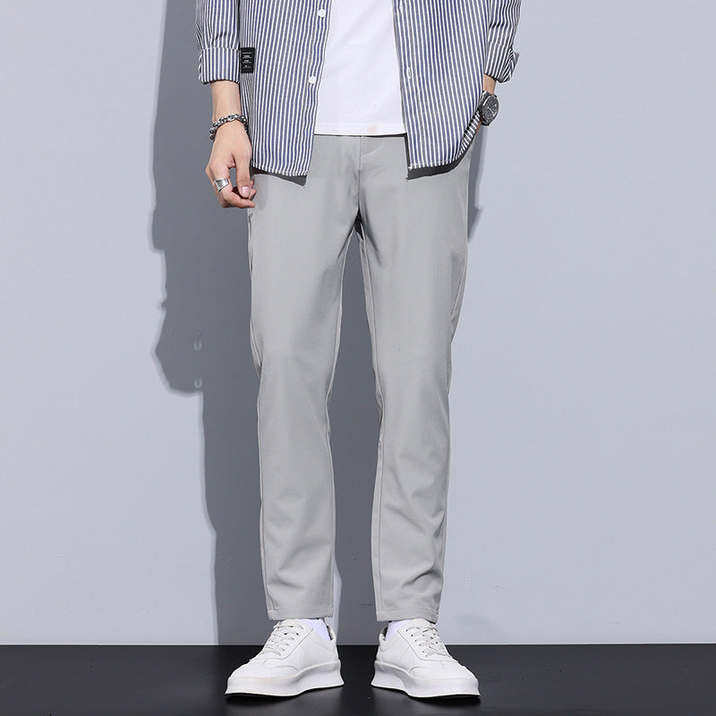 Denis – Pantalon Droit Slim Décontracté pour Homme