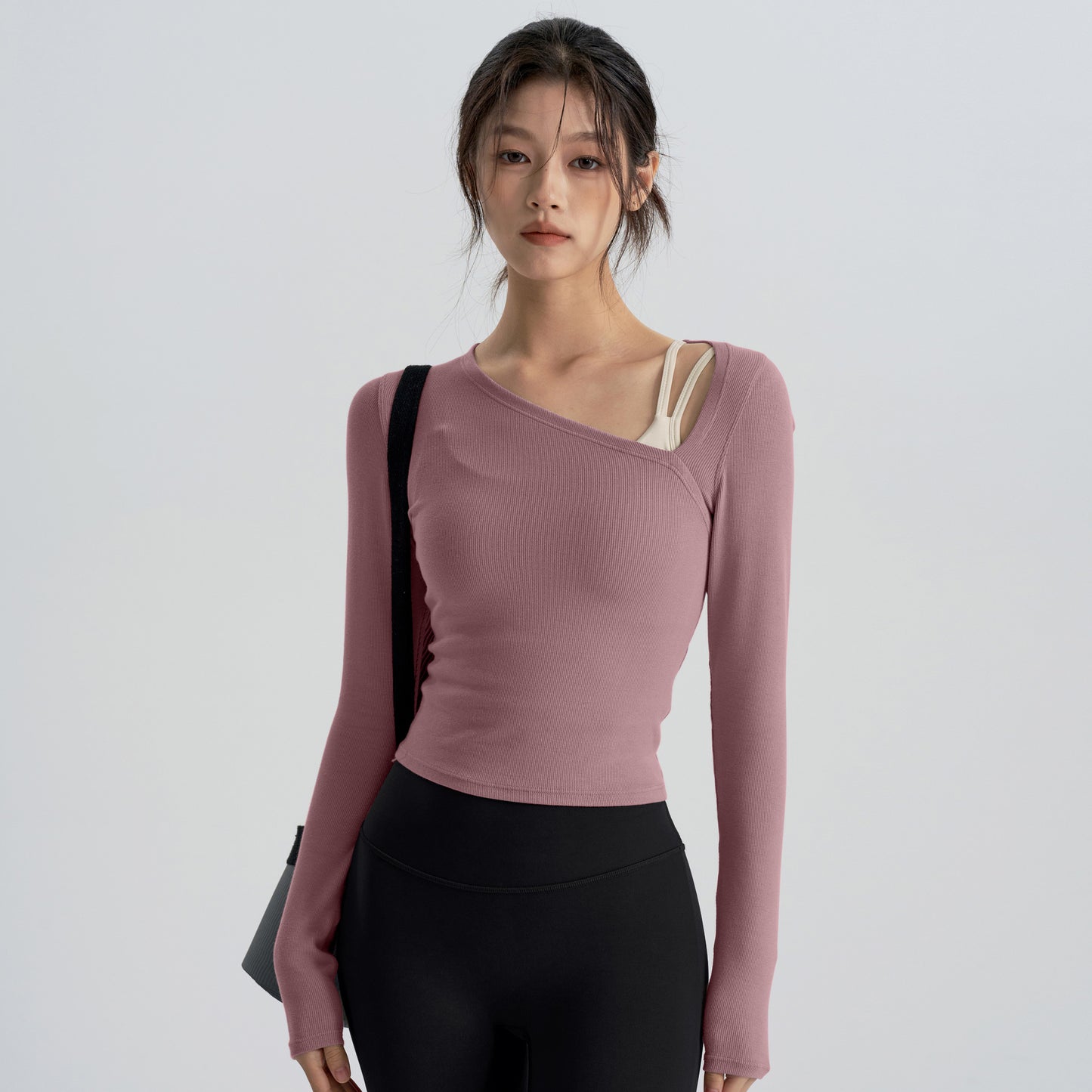 Phoebe – Haut de Course Yoga Élégant