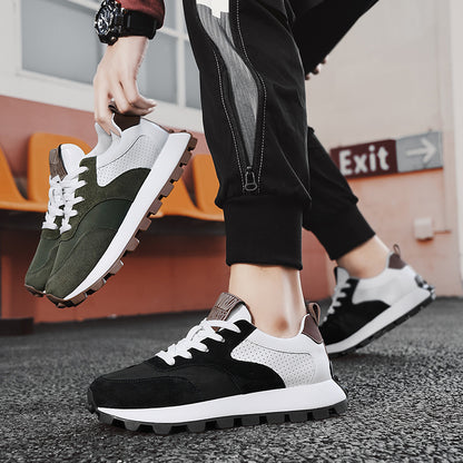 Leonard – Chaussures de Sport Décontractées en Cuir Vegan pour Hommes