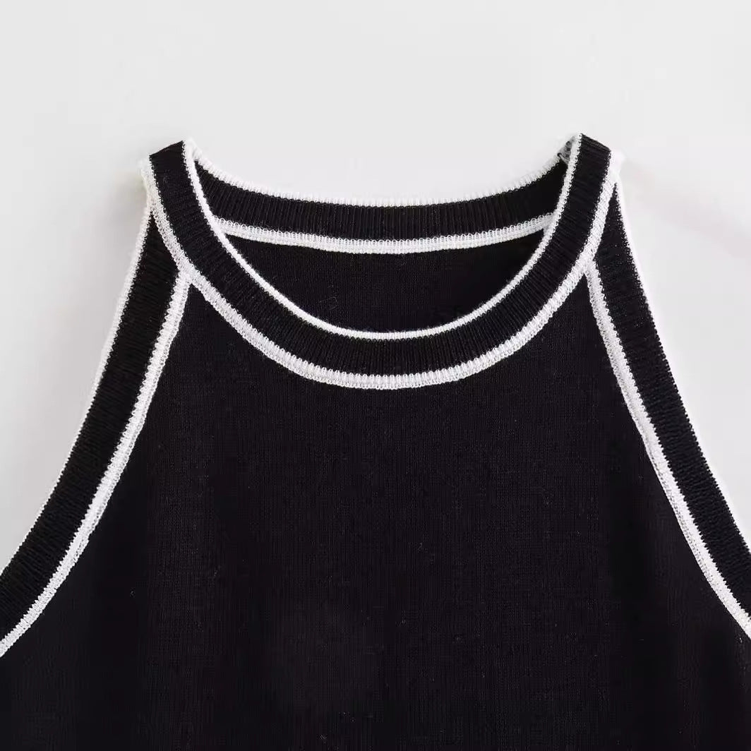 Lisa – Haut dos nu tendance européen et américain