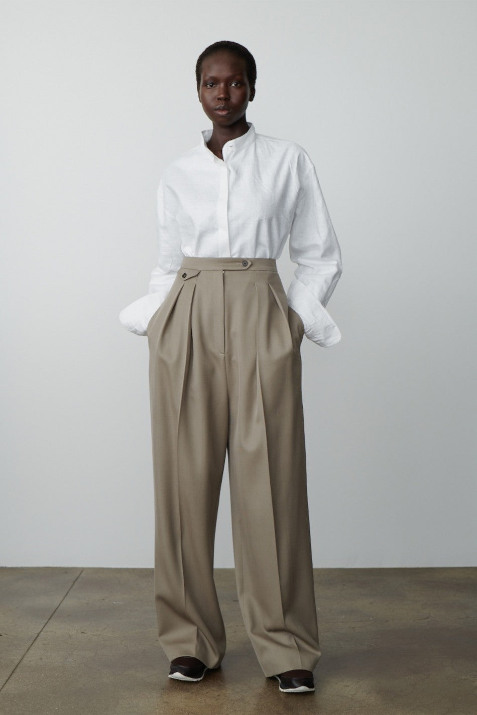Caroline – Pantalon Large Décontracté pour Femme