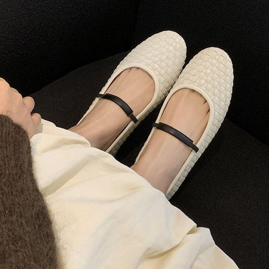 Janet – Chaussures Plates à Bout Rond