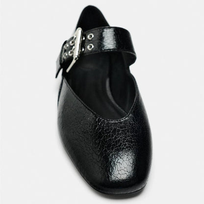 Kim – Ballerines à Talon Plat et Bout Rond