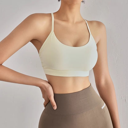 Kimberley – Soutien-gorge de Yoga avec Dos Croisé et Élégant