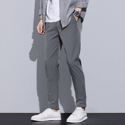 Denis – Pantalon Droit Slim Décontracté pour Homme