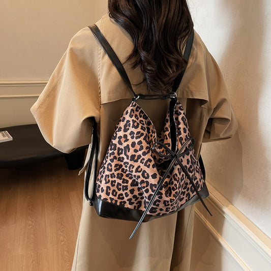 Grace – Sac à Dos Léopard Grand Capacité Tendance
