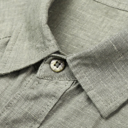 Kris – Manteau Cardigan en Lin Pur Printemps et Été pour Hommes