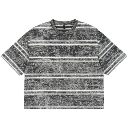 Barry – T-shirt Rayé Style Rétro pour Homme