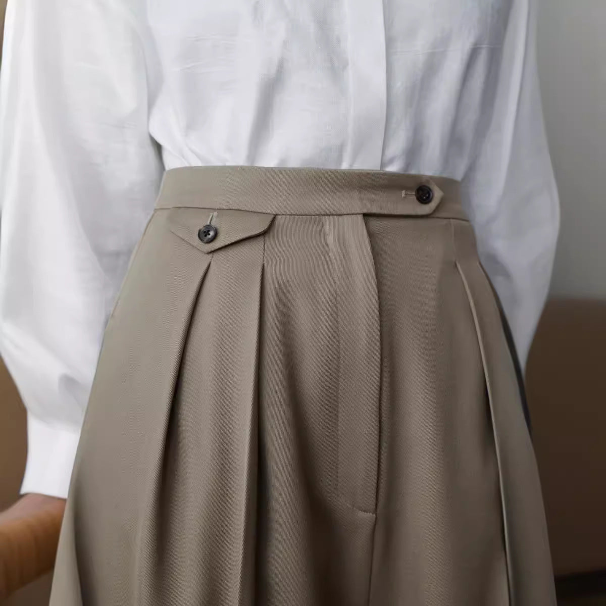 Caroline – Pantalon Large Décontracté pour Femme