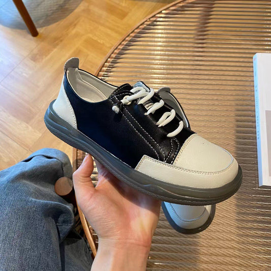 Sharon – Chaussures en Cuir Vegan à Talon Bas pour Femmes