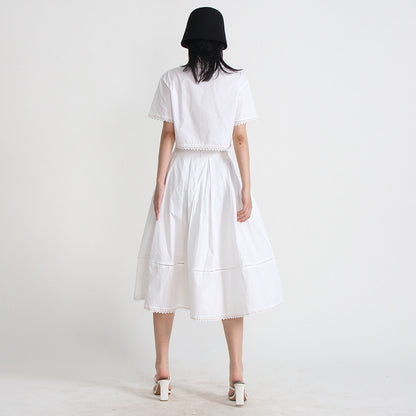 Anne – Ensemble Deux Pièces Court pour Femme