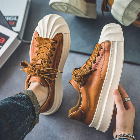 Aidan – Chaussures Basses Imperméables en Cuir Vegan pour Hommes