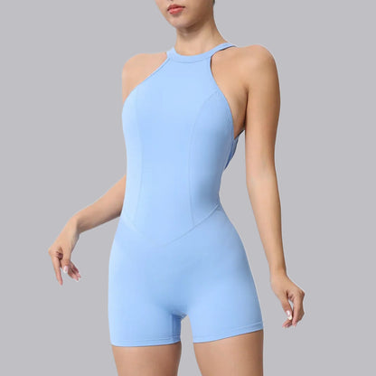 Sara – Combinaison de Sport Ajustée pour Yoga