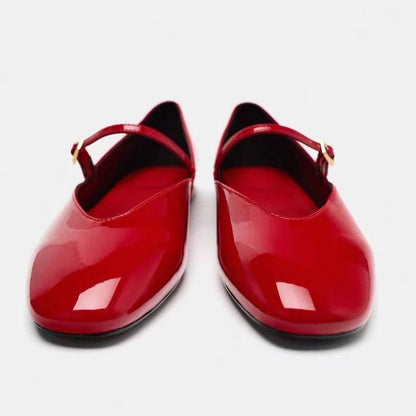 Jennifer – Ballerines Mary Jane en Cuir Vegan