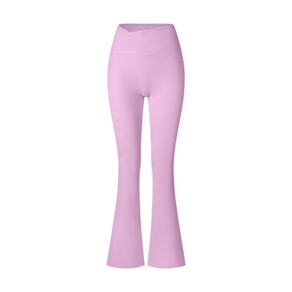 Phoebe – Pantalon de Yoga à Taille Haute et Texture Brossée
