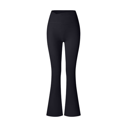 Phoebe – Pantalon de Yoga à Taille Haute et Texture Brossée