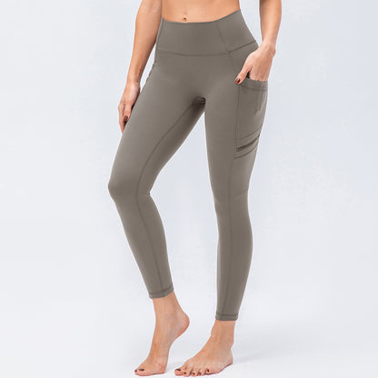 Deborah – Pantalon de Sport Taille Haute Sculptant avec Poches Latérales