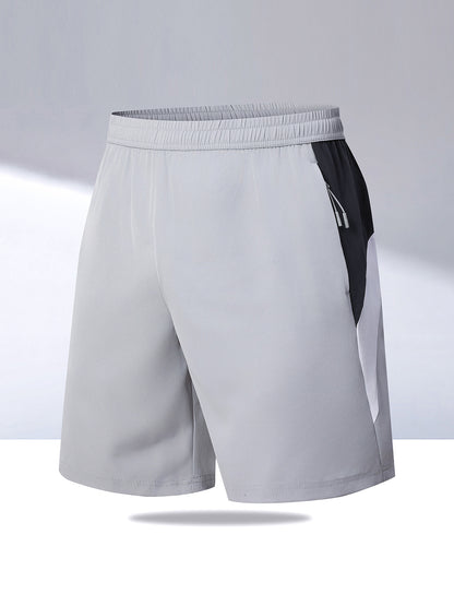 Adrian – Shorts de sport plus size pour homme en stretch pour fitness en extérieur