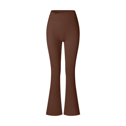 Phoebe – Pantalon de Yoga à Taille Haute et Texture Brossée
