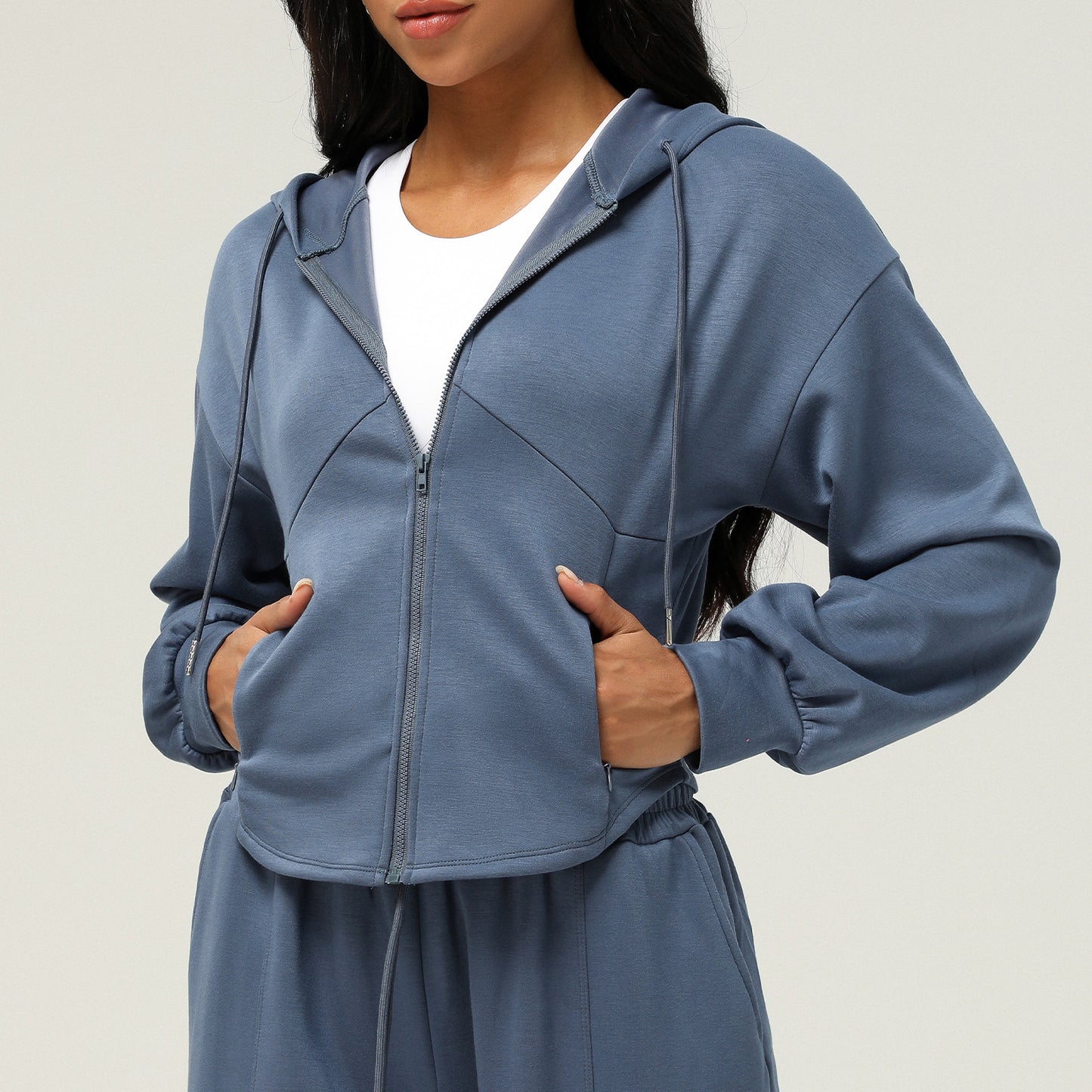 Helen – Veste de Yoga Ample avec Poches pour Femmes