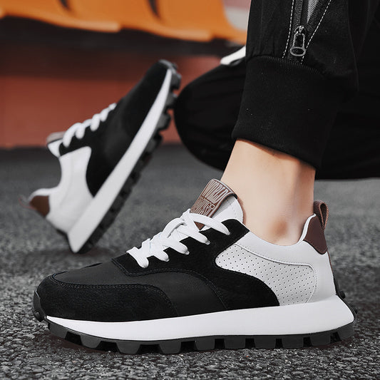 Leonard – Chaussures de Sport Décontractées en Cuir Vegan pour Hommes