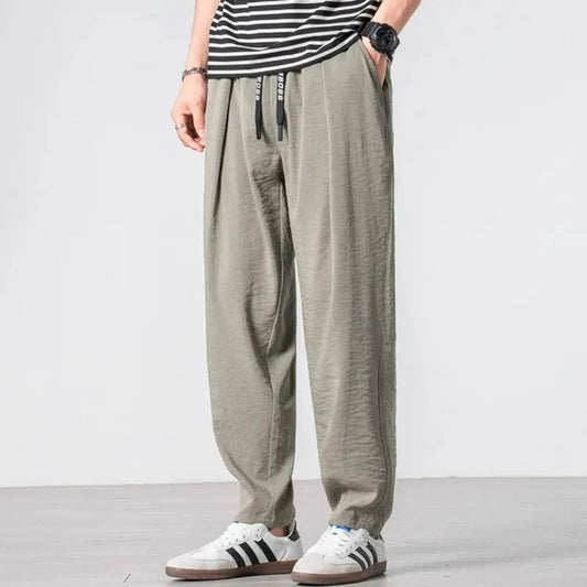 Charlie – Pantalon décontracté ample grande taille pour hommes