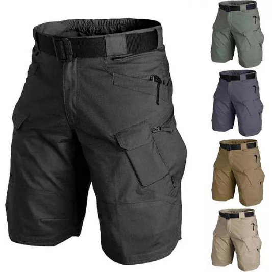 Peter – Shorts avec Poches Multiples et Ceinture Offerte