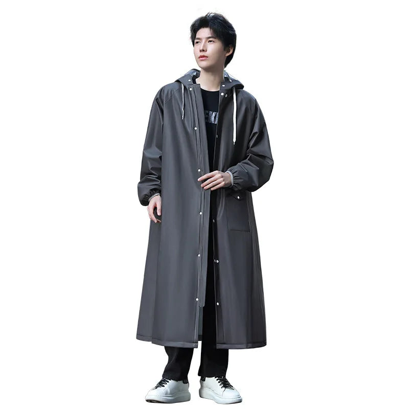 Lionel – Long Manteau Imperméable pour Hommes