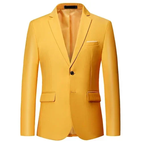 Reginald – Blazer Slim-Fit en Couleurs Élégantes