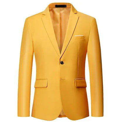 Reginald – Blazer Slim-Fit en Couleurs Élégantes