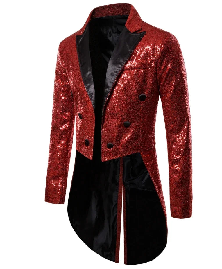 Clifford – Frack à Paillettes pour Hommes pour Occasions Spéciales